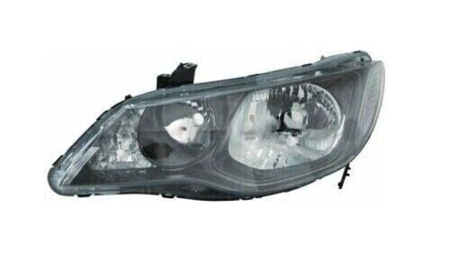 Front Headlamp Unit Left Fit For Honda Civic 8th Gen. 2009 To 2012