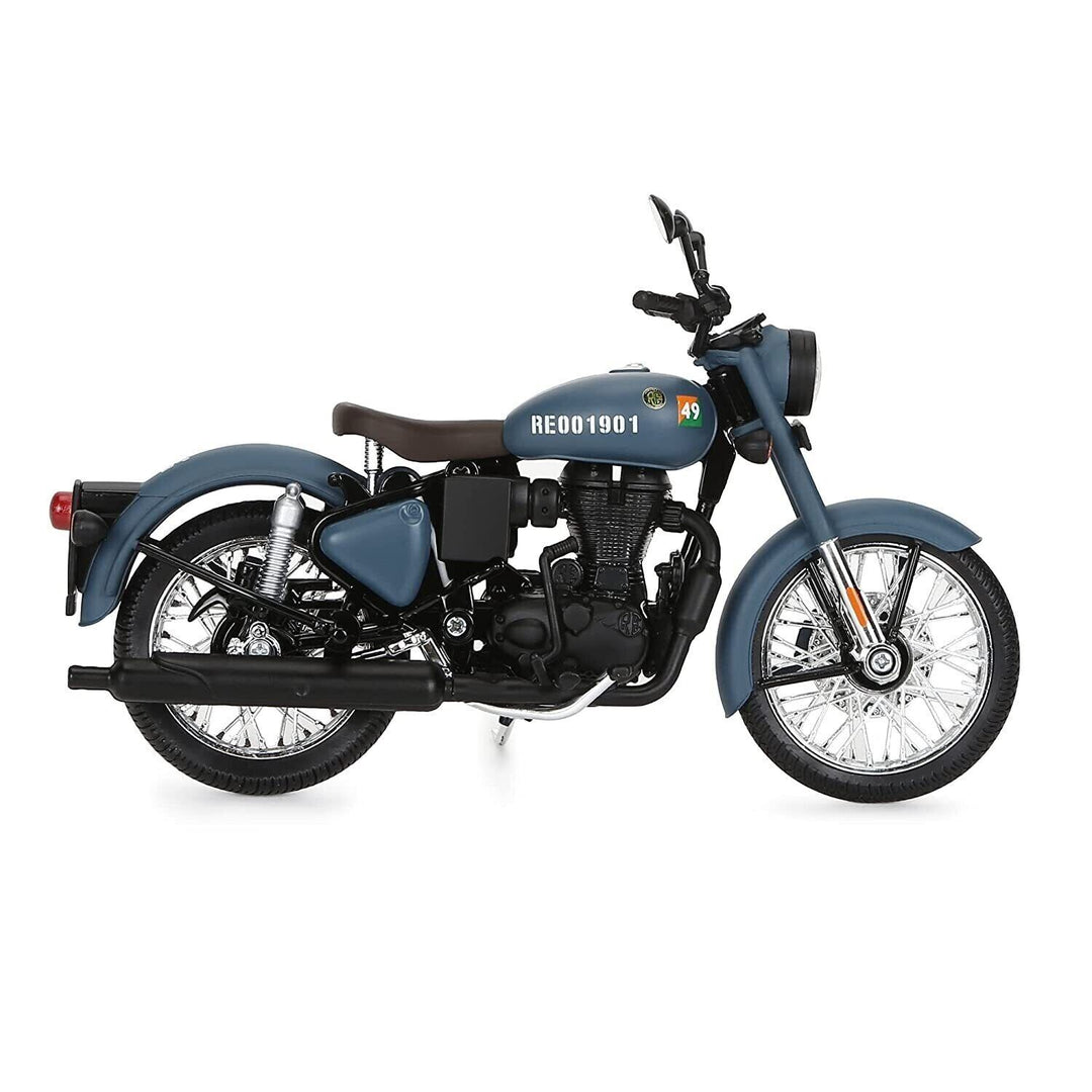 Scale Model (Airborne Blue) Fits Royal Enfield Classic 350