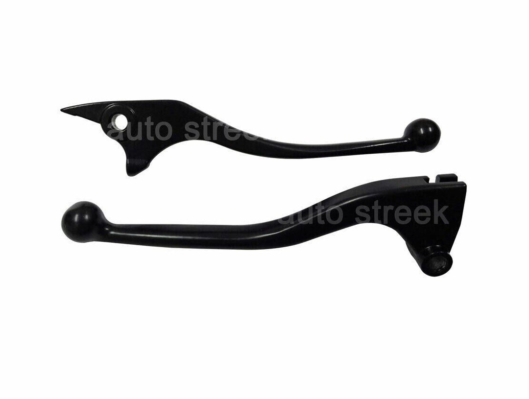 Clutch & Brake Lever Kit With Hand Guard Black Fit For Royal Enfield Himalayan