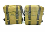 Load image into Gallery viewer, Military Pannier Olive Bags Pair  Fits Royal Enfield Classic 350cc 500cc
