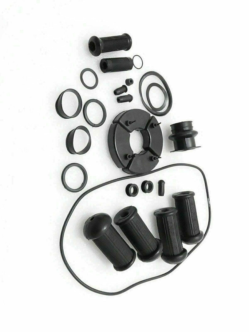 Complete/ Full Black Colour Rubber Kit Fits Royal Enfield Early Model