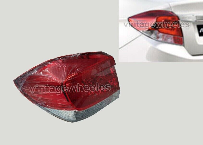 Rear Tail Light Left Fit For Honda Amaze 1st Gen. 04.2013 To 03.2016