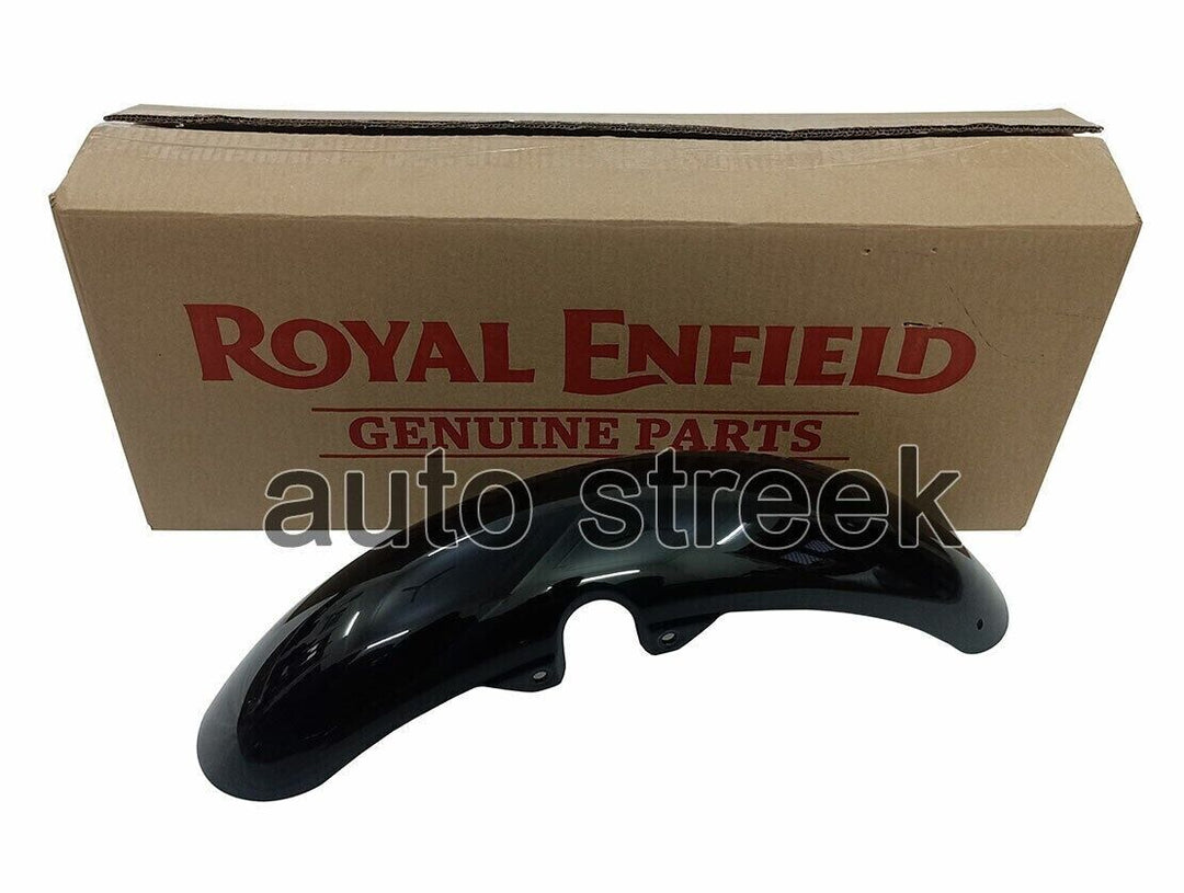 Front Mudguard Assembly Black Fits Royal Enfield Meteor 350cc