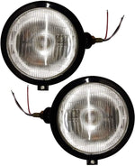 Load image into Gallery viewer, Headlights Set LH &amp; RH Black With Bulb For Massey Ferguson 35 35 x Tractor
