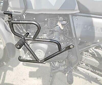 Engine Guard With Sliders Black Fits Royal Enfield Himalayan BS6 2021 Model