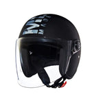 Load image into Gallery viewer, Fits Royal Enfield COOPTER CAMO PRINTED MLG OPEN FACE HELMET&quot; - MATT BLACK XL
