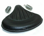 Load image into Gallery viewer, Front Saddle Seat Black Color Leather Fits Royal Enfield Classic 350 500
